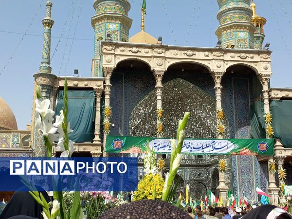 کاروان نمادین سالروز ورود حضرت معصومه(س) به قم 