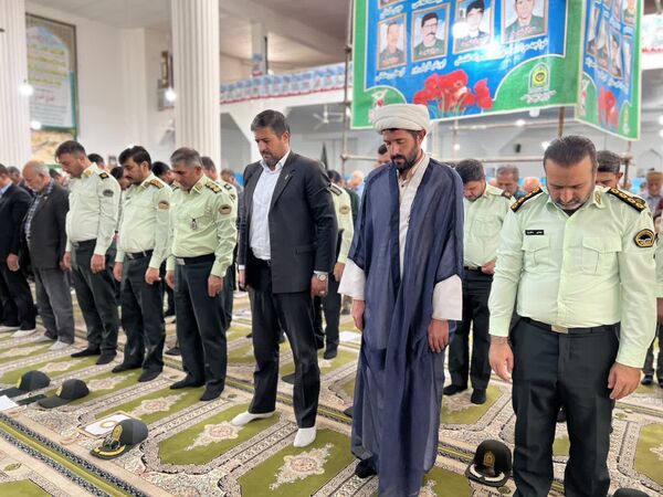 مراسم گرامیداشت هفته نیروی انتظامی در شهرستان سملقان
