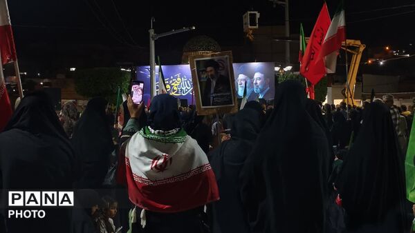 راهپیمایی در شهرستان گچساران 