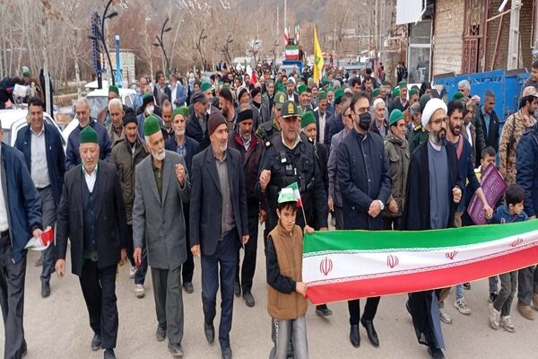 راهپیمایی یوم‌الله ۲۲بهمن ماه،  سالگرد ۴۷سالگی انقلاب اسلامی در شهر بار