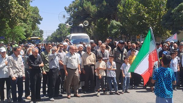 دومین راهپیمایی جمعه خشم در نیشابور 