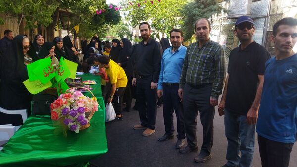 جشن وحدت و ولایت با حضور پرشور دانش‌آموزان اسکو