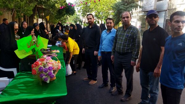 جشن وحدت و ولایت با حضور پرشور دانش‌آموزان اسکو