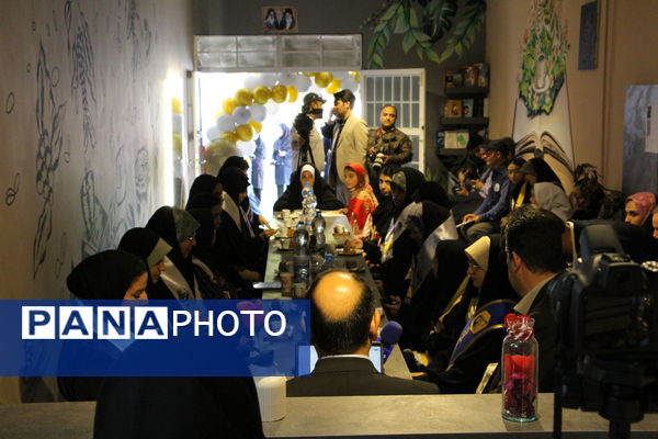 افتتاح کافه گفتگو در کانون ریحانه بجنورد 