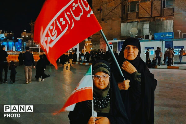 سوگواری تاسوعای حسینی در حرم مطهر امام رضا(ع)