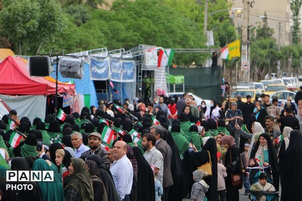 رزمایش اقتدار جان فدای دختران شهرستان ملارد