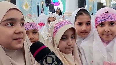 جشن تکلیف 3 هزار نفری دختران دانش آموز در قم