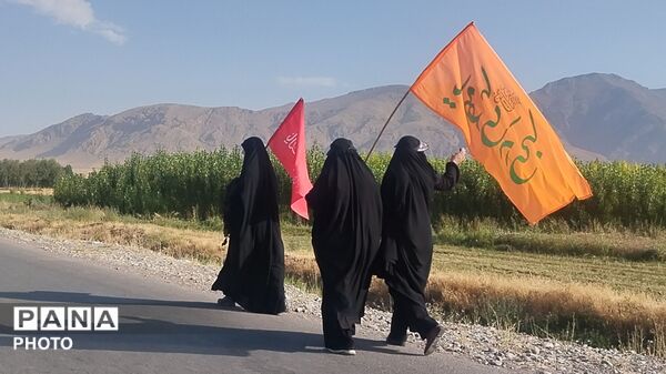 نوای جاماندگان در جاده عشق؛ طنین نام حسین (ع) در مسیر پیرکه تا پیرمحمدشاه