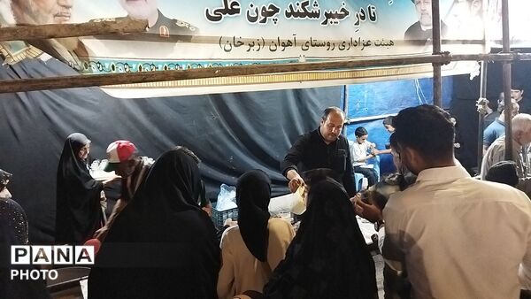 موکب شهدای روستای آهوان در صد و ششمین شب از اجتماعات مردمی 