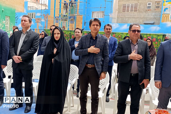یاد شهدای دانش‌آموز مدرسه شجره طیبه میناب، پویش ملی کاشت نهال امید شهرستان بجنورد 
