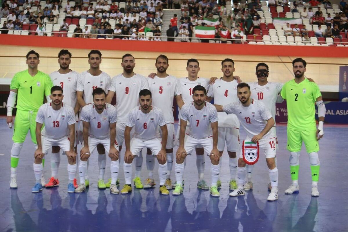 تیم فوتسال ایران چهارم رنکینک جهانی شد