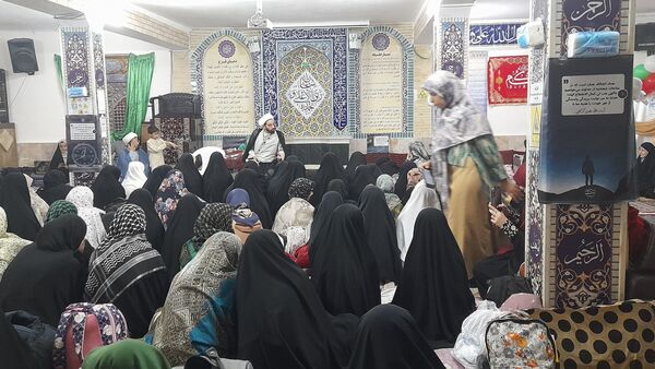 افتتاحیه اعتکاف در مسجد قائم المهدی جاهدشهر 