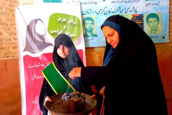 هیات دانش‌آموزی مجموعه تربیت علوی، میزبان شهید گمنام