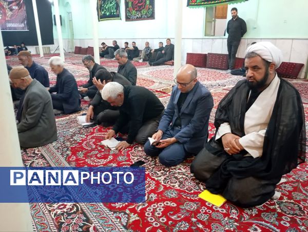 مراسم عزاداری شب عاشورا در شهر عشق آباد