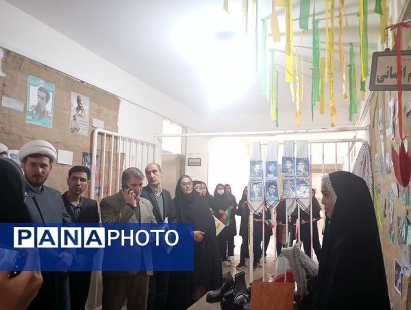 افتتاح مدرسه انقلاب در دبیرستان فضیلت فاروج