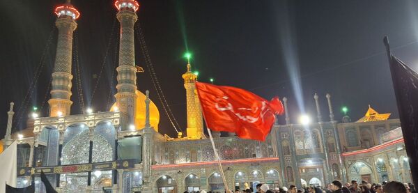 شام غریبان حضرت فاطمه زهرا(س) در حرم حضرت معصومه (س)