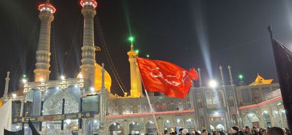 شام غریبان حضرت فاطمه زهرا(س) در حرم حضرت معصومه (س)