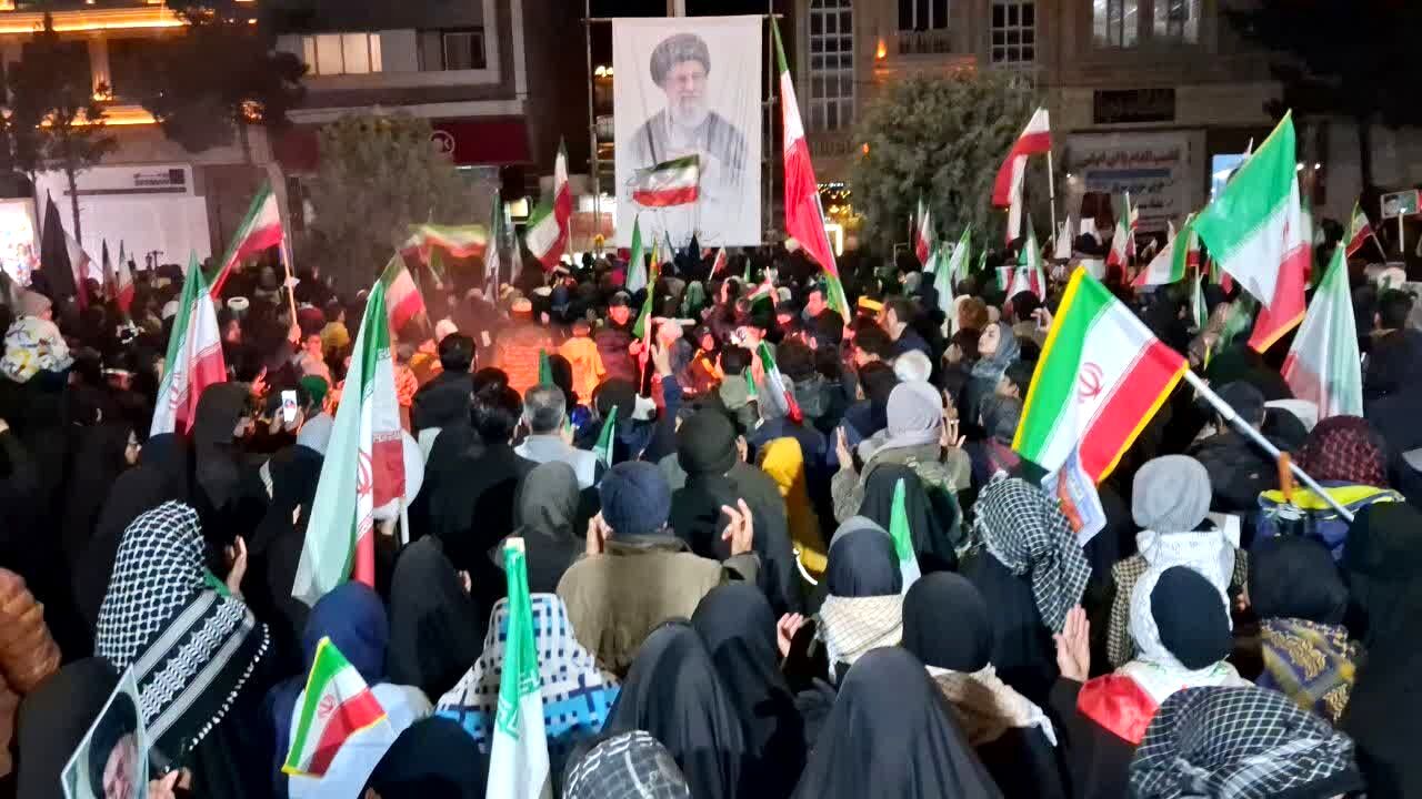 مراسم دشمن  سوزی در نیشابور 