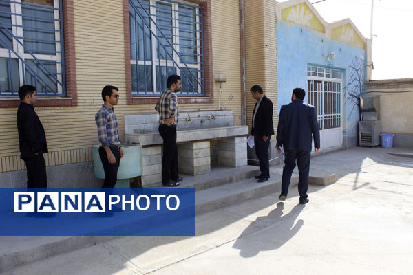 مانور بازگشایی مدارس در شهرستان گرمه 