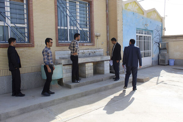 مانور بازگشایی مدارس در شهرستان گرمه 