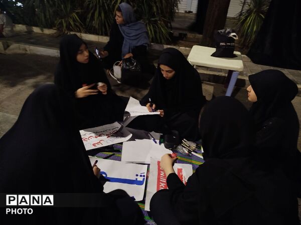 فعالیت موکب فرهنگیان فرهنگیان مسجد جامع شهرستان نیشابور 