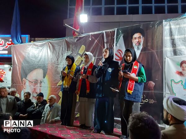 اینبار تجمعات شبانه در فاروج با حضور پررنگ آینده سازان