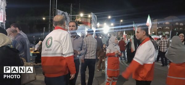 نودودومین شب از اجتماعات مردم شهرستان ساوجبلاغ