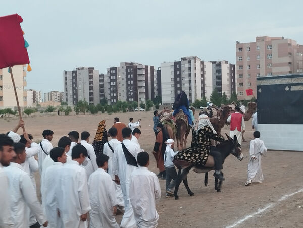 نمایش بازسازی واقعه غدیر در شهر پردیسان