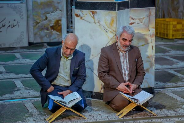 آیین ملی جزء خوانی قرآن کریم در حرم مطهر حضرت محمد هلال بن علی(ع)
