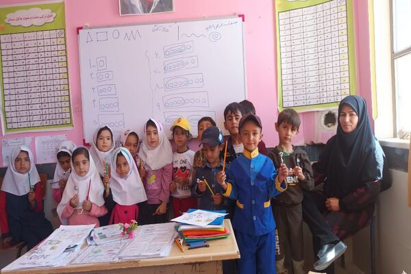  بازدید از کودکستان‌های روستای گزکوه