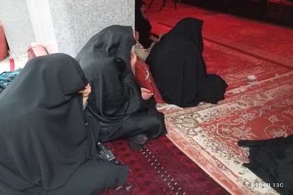 اجتماع عزاداران شهدای راه خدمت در مسجد جامع شهر بار 