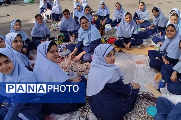 برگزاری اردو درون مدرسه‌ای در بهارستان ۲