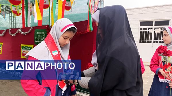 افتتاحیه آموزشگاه ۱۲ کلاسه‌ یاسمن خاکباز ۲ شهرستان نیشابور