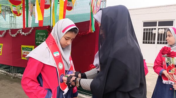 افتتاحیه آموزشگاه ۱۲ کلاسه‌ یاسمن خاکباز ۲ شهرستان نیشابور