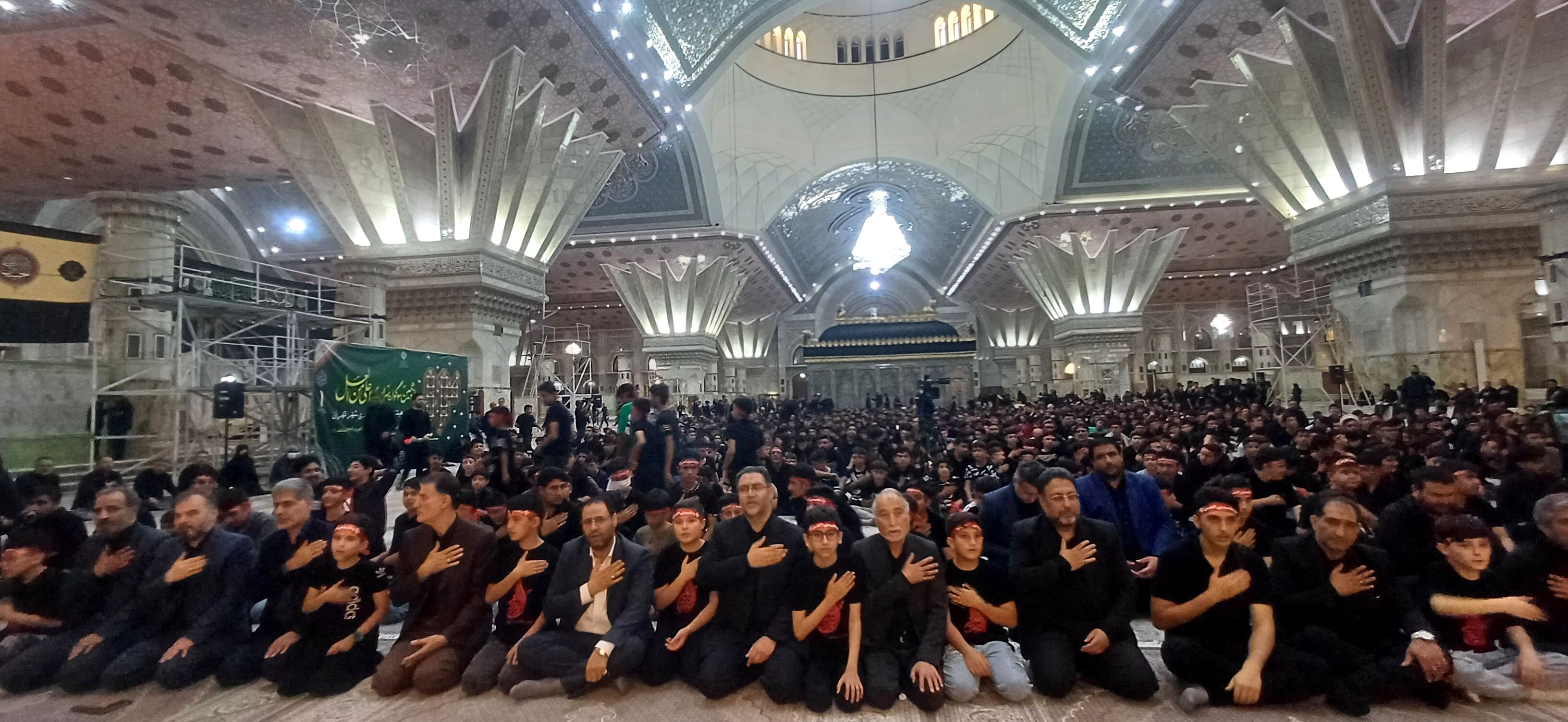 برپایی سوگواره «احلی من العسل» با حضور ۳۰۰۰ دانش‌آموز