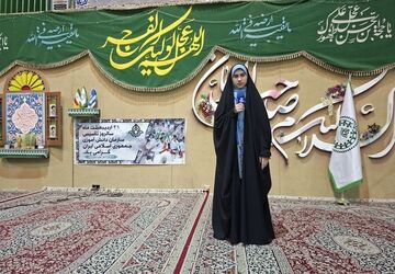 جلوه ای از همبستگی دانش آموزان در همایش وطن‌یار