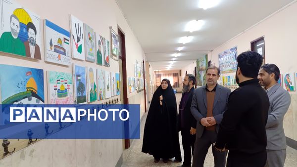 افتتاحیه نمایشگاه فرهنگی هنری هفته ماها