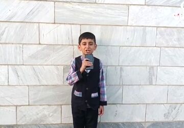 حضور خادم‌یاران رضوی در مدرسه شهید بختیاری شازند