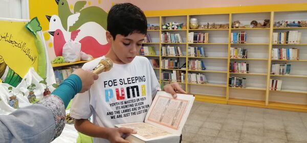 مراسم جشن سالروز میلاد امام هادی(ع) در کانون پرورش فکری شماره 4 قم