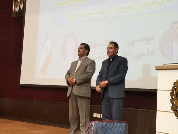 آیین تکریم و معارفه سرپرست آموزش و پرورش شهرستان بجنورد 