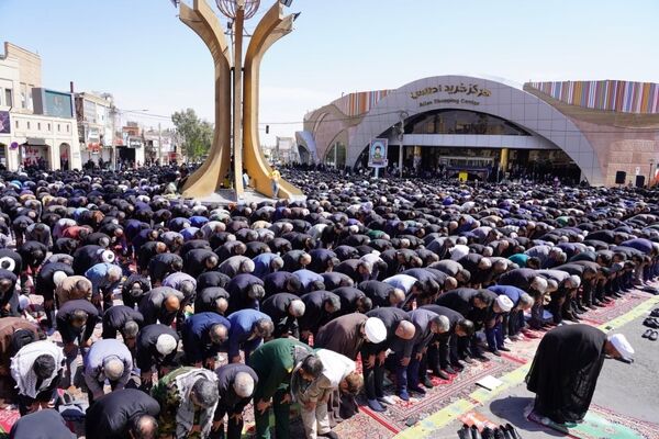آخرین نماز جمعه رمضان در بم