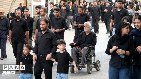 کاروان نمادین اسرای کربلا در خدابنده