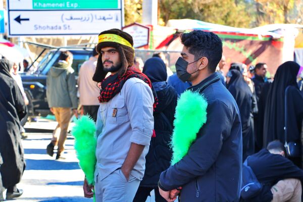 خدمت در مسیر «طریق‌الشهدا» در سالگرد حاج قاسم
