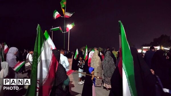 اجتماع پرشور بندرعباس با حضور پیکر شهید امیر ناصری دهبارزی و خادمان حرم رضوی