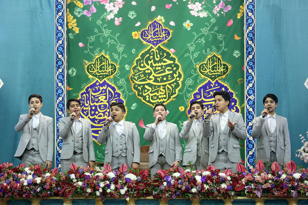 مراسم جشن شب میلاد امام زین العابدین(ع) در حرم حضرت معصومه(س)