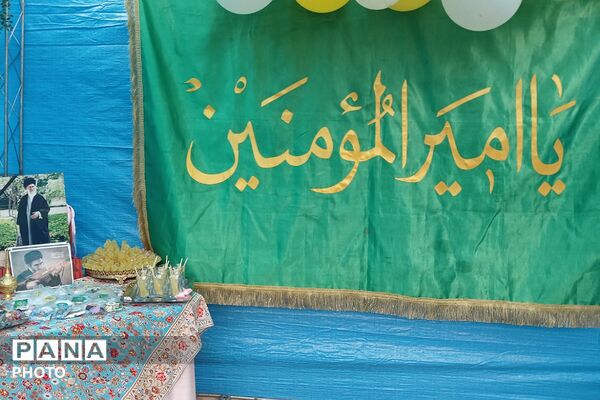 برپایی غرفه پرورشی و سلامت ایراندخت در دهه کرامت