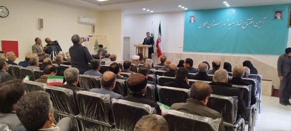 افتتاح بزرگترین خانه امید بازنشستگان استان در ملکان