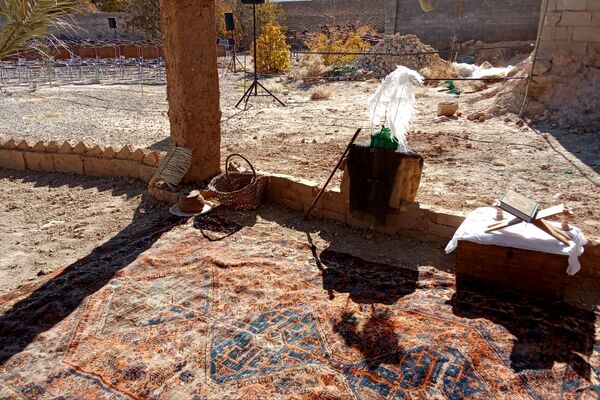 اجرای تعزیه شهادت حضرت زهرا (س) در روستای ظفرآباد شیراز