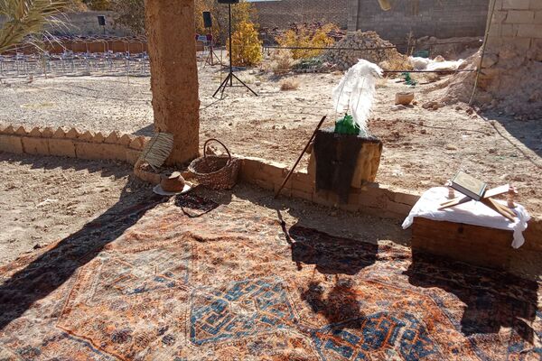 اجرای تعزیه شهادت حضرت زهرا (س) در روستای ظفرآباد شیراز