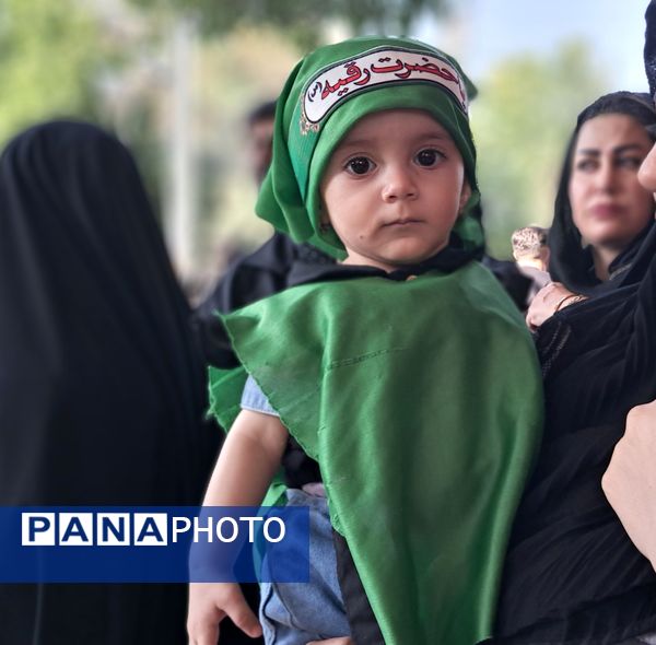 حضور کودکان و نوجوانان در دسته حسینیه اعظم زنجان 